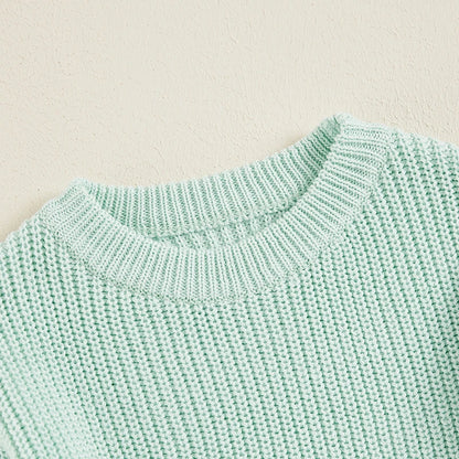 Farm Girl Knit Pullover Sweater (0-18 Months)