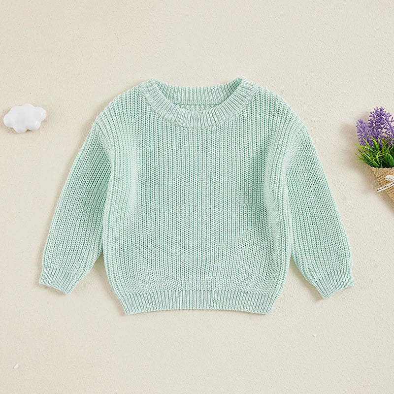 Farm Girl Knit Pullover Sweater (0-18 Months)