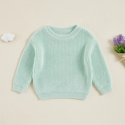 Farm Girl Knit Pullover Sweater (0-18 Months)