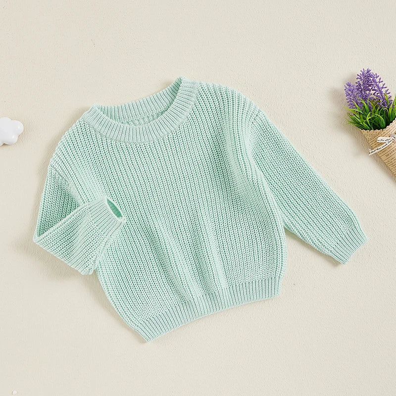 Farm Girl Knit Pullover Sweater (0-18 Months)