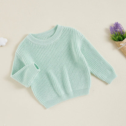 Farm Girl Knit Pullover Sweater (0-18 Months)