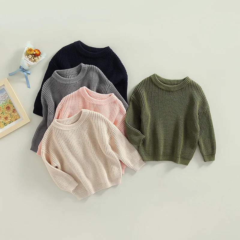 Farm Girl Knit Pullover Sweater (0-18 Months)