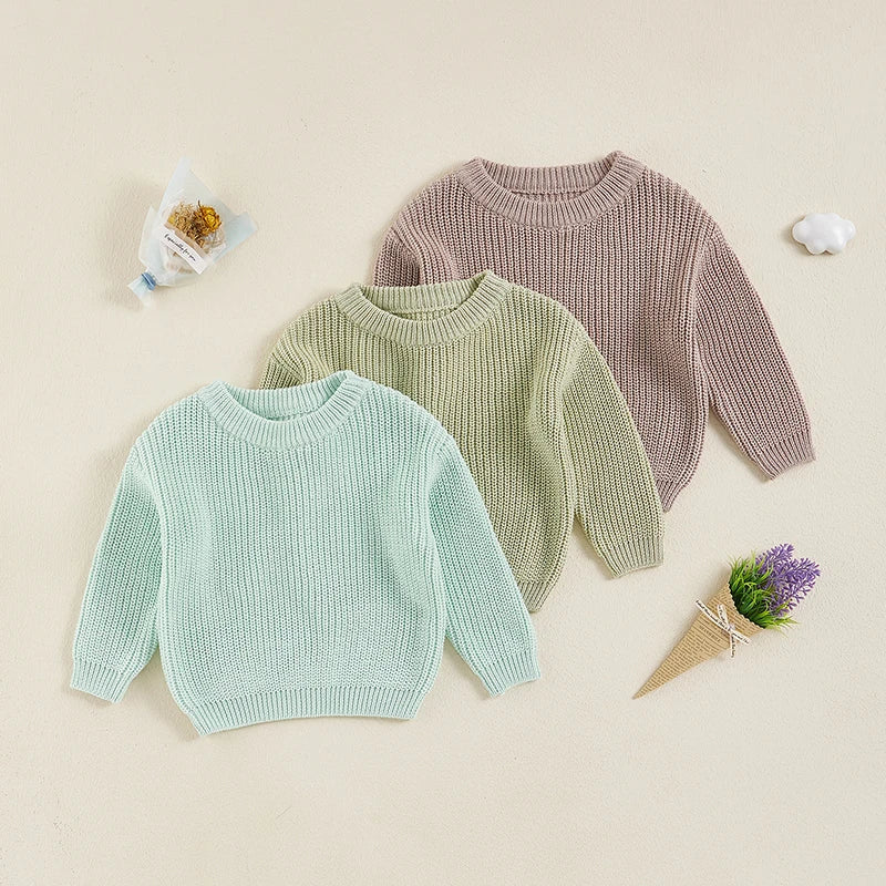 Farm Girl Knit Pullover Sweater (0-18 Months)