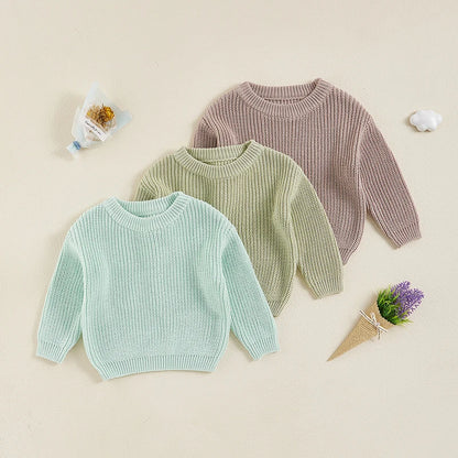 Farm Girl Knit Pullover Sweater (0-18 Months)