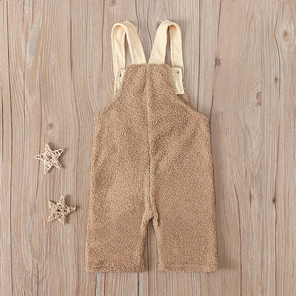 Fun On The Farm Plush Overalls (1-6 Years)