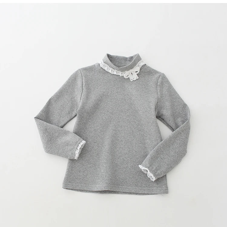 Lovely In Lace Long Sleeve Top (3-12 Years)