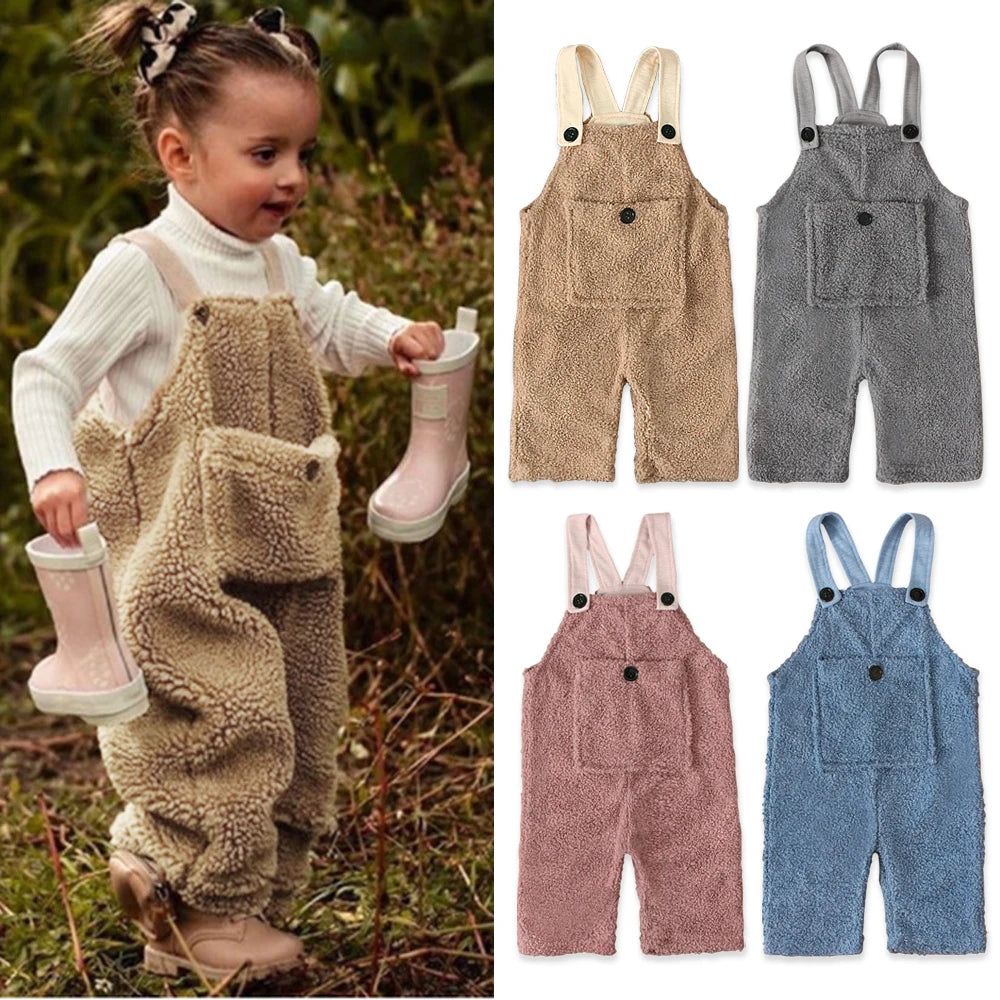 Fun On The Farm Plush Overalls (1-6 Years)