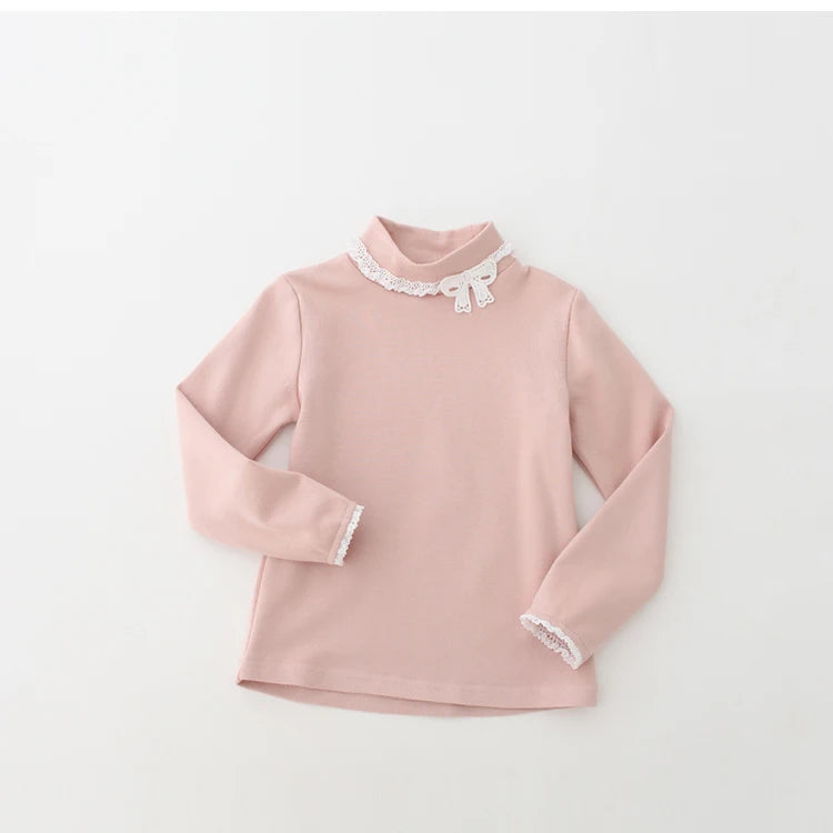 Lovely In Lace Long Sleeve Top (3-12 Years)