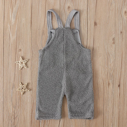 Fun On The Farm Plush Overalls (1-6 Years)