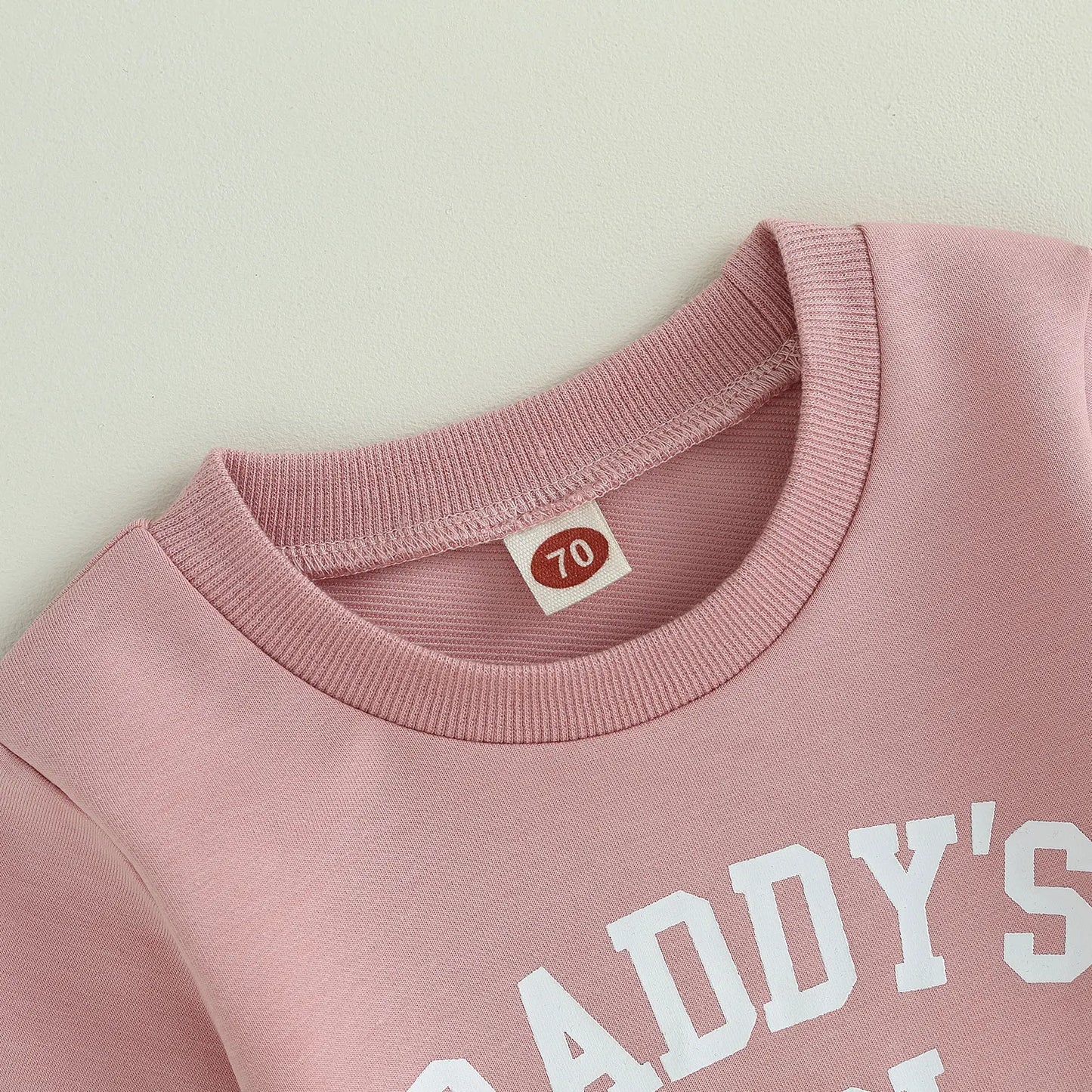 “Daddy’s Girl” Two Piece Sweat Set (0-3 Years)