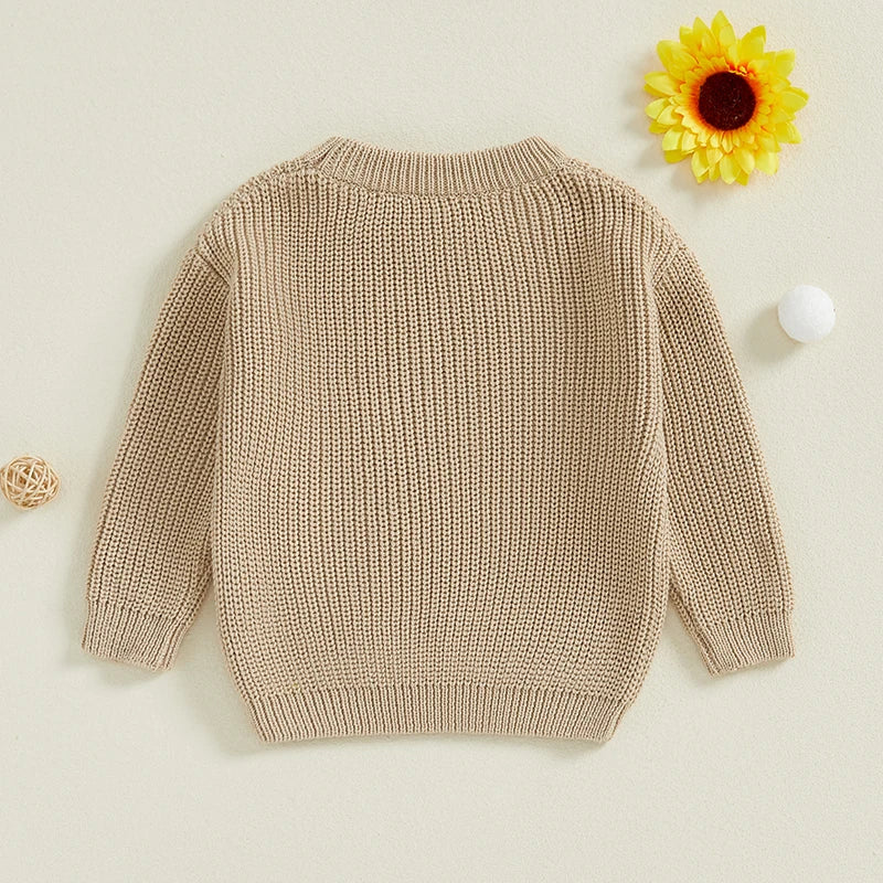 Tiny Tractor Knit Sweater (0-3 Years)