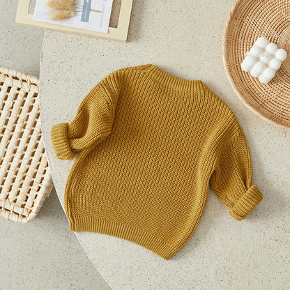 Farm Girl Knit Pullover Sweater (0-18 Months)