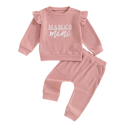 “Mama’s Mini” Two-Piece Sweat Set (0-3 Years)