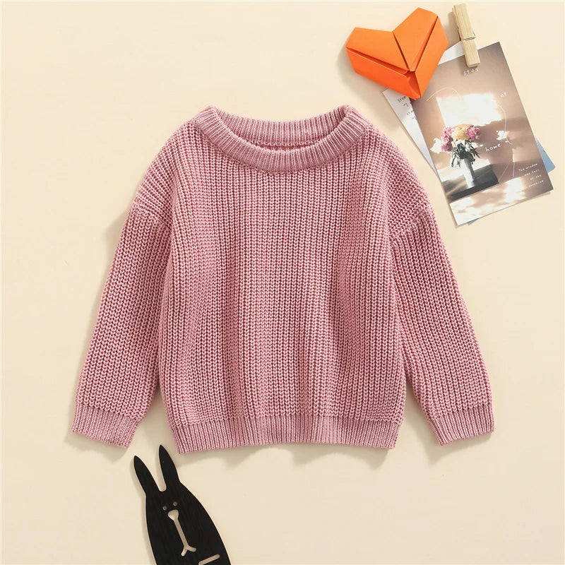 Farm Girl Knit Pullover Sweater (0-18 Months)