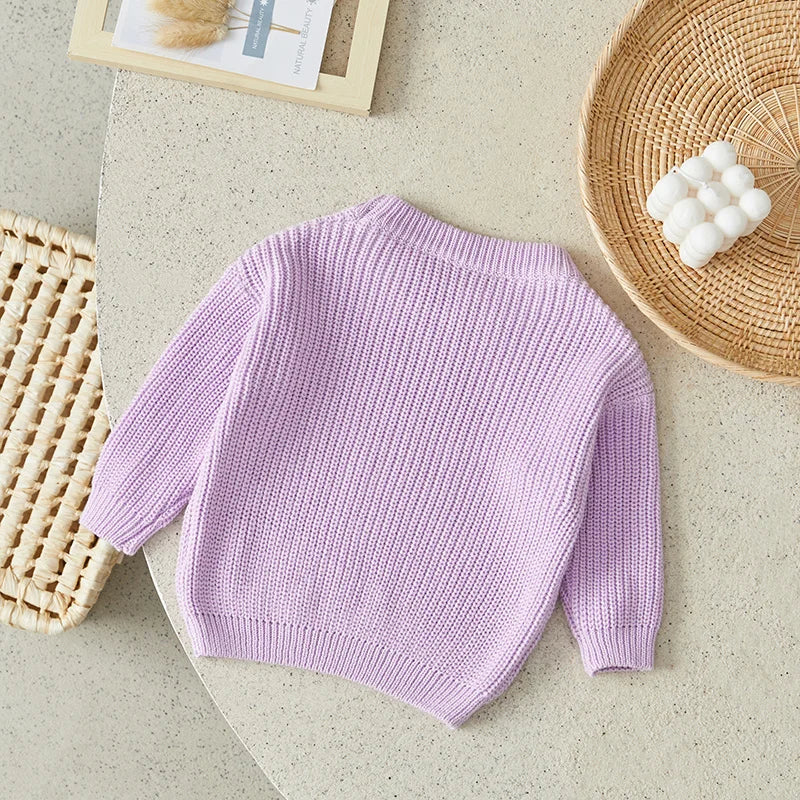 Farm Girl Knit Pullover Sweater (0-18 Months)