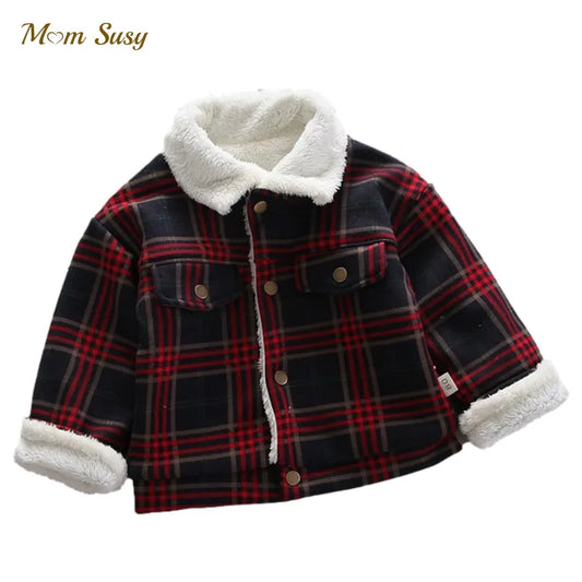 Tiny Lumberjack Fleece Lined Jacket (1-3 Years)