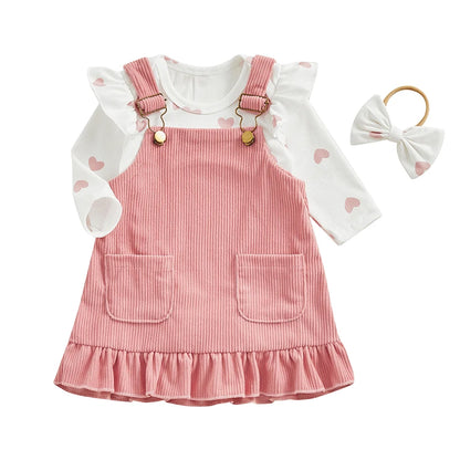 Farmyard Princess Three-Piece Dress Set (0-18 Months)