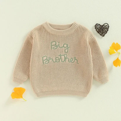 “Big Brother” Knit Sweater (1-5 Years)