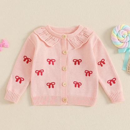 Little Bow Peep Cardigan Sweater (0-4 Years)