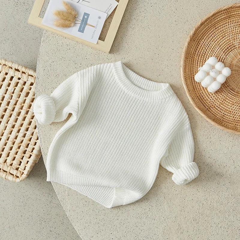 Farm Girl Knit Pullover Sweater (0-18 Months)