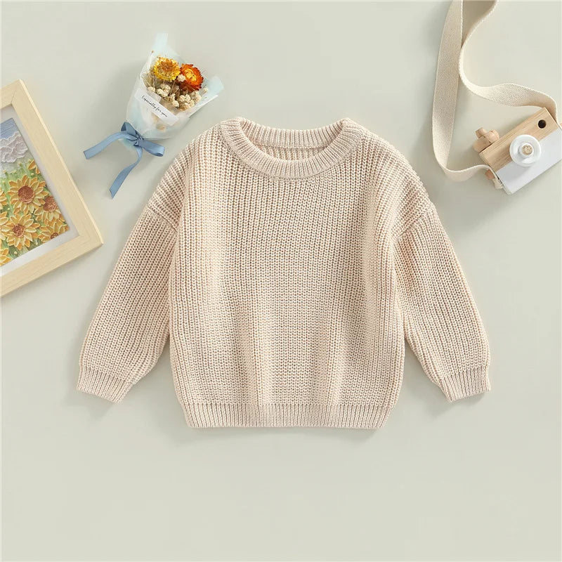 Farm Girl Knit Pullover Sweater (0-18 Months)