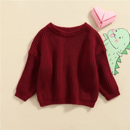 Farm Girl Knit Pullover Sweater (0-18 Months)