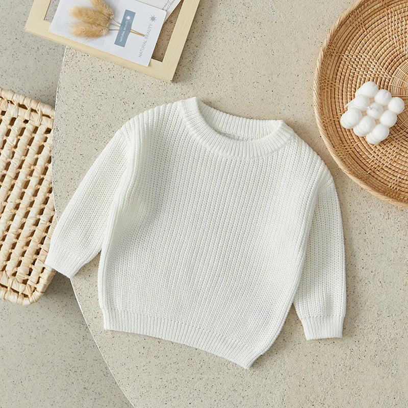 Farm Girl Knit Pullover Sweater (0-18 Months)