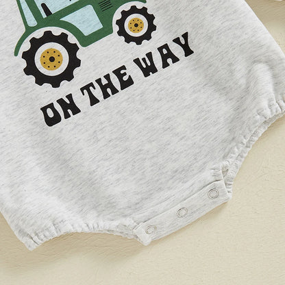 “Farm Help On The Way” Onesie (0-2 Years)