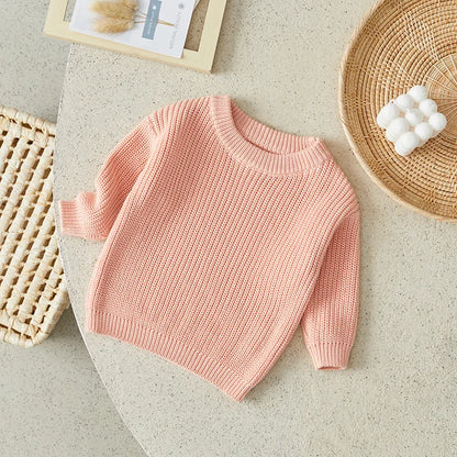 Farm Girl Knit Pullover Sweater (0-18 Months)