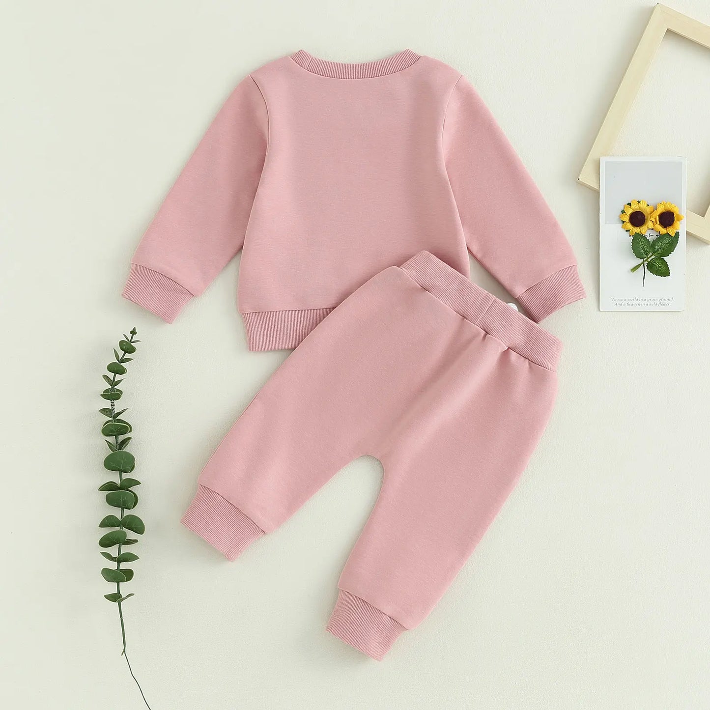 “Daddy’s Girl” Two Piece Sweat Set (0-3 Years)