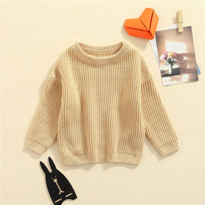 Farm Girl Knit Pullover Sweater (0-18 Months)