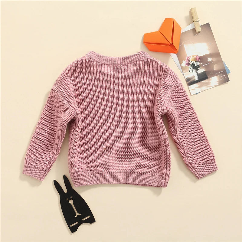 Farm Girl Knit Pullover Sweater (0-18 Months)