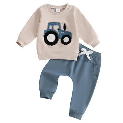 Farming Dreams Two-Piece Sweat Set (0-3 Years)