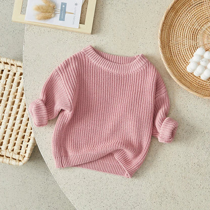 Farm Girl Knit Pullover Sweater (0-18 Months)