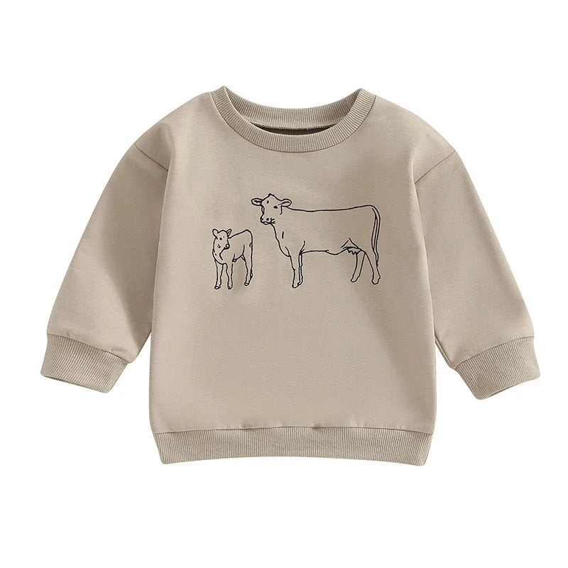 Checking Cattle Pullover Sweater 