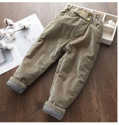 Fleece Lined Cargo Pants (3-12 Years)