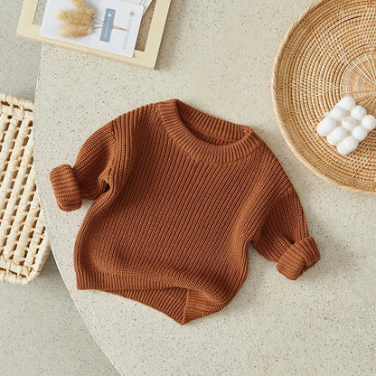 Farm Girl Knit Pullover Sweater (0-18 Months)