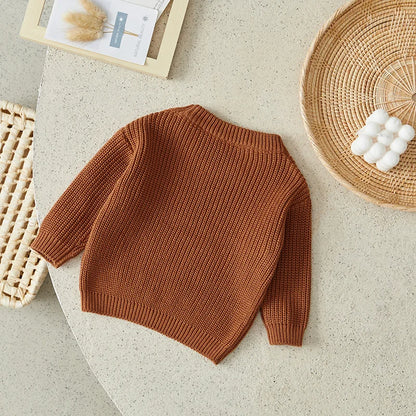 Farm Girl Knit Pullover Sweater (0-18 Months)