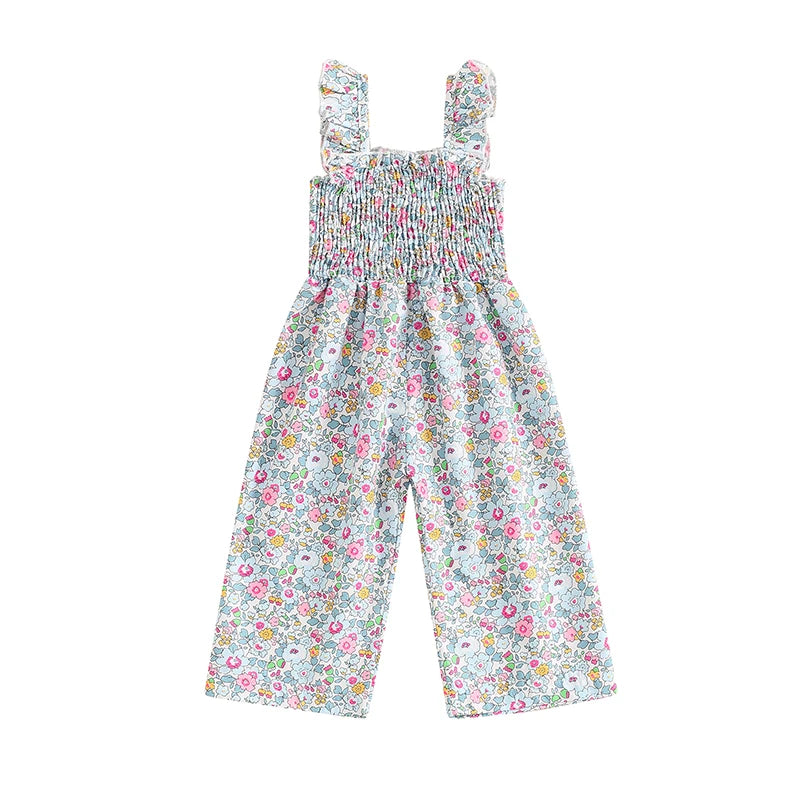 Floral Farm Girl Jumpsuit (1-4 Years)