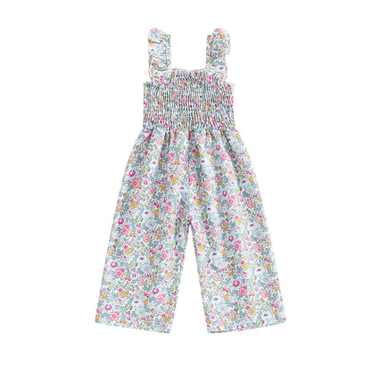 Floral Farm Girl Jumpsuit (1-4 Years)