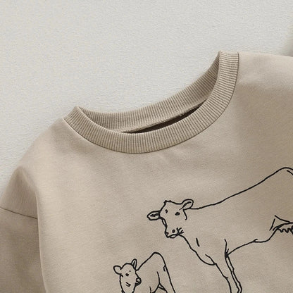 Checking Cattle Pullover Sweater 