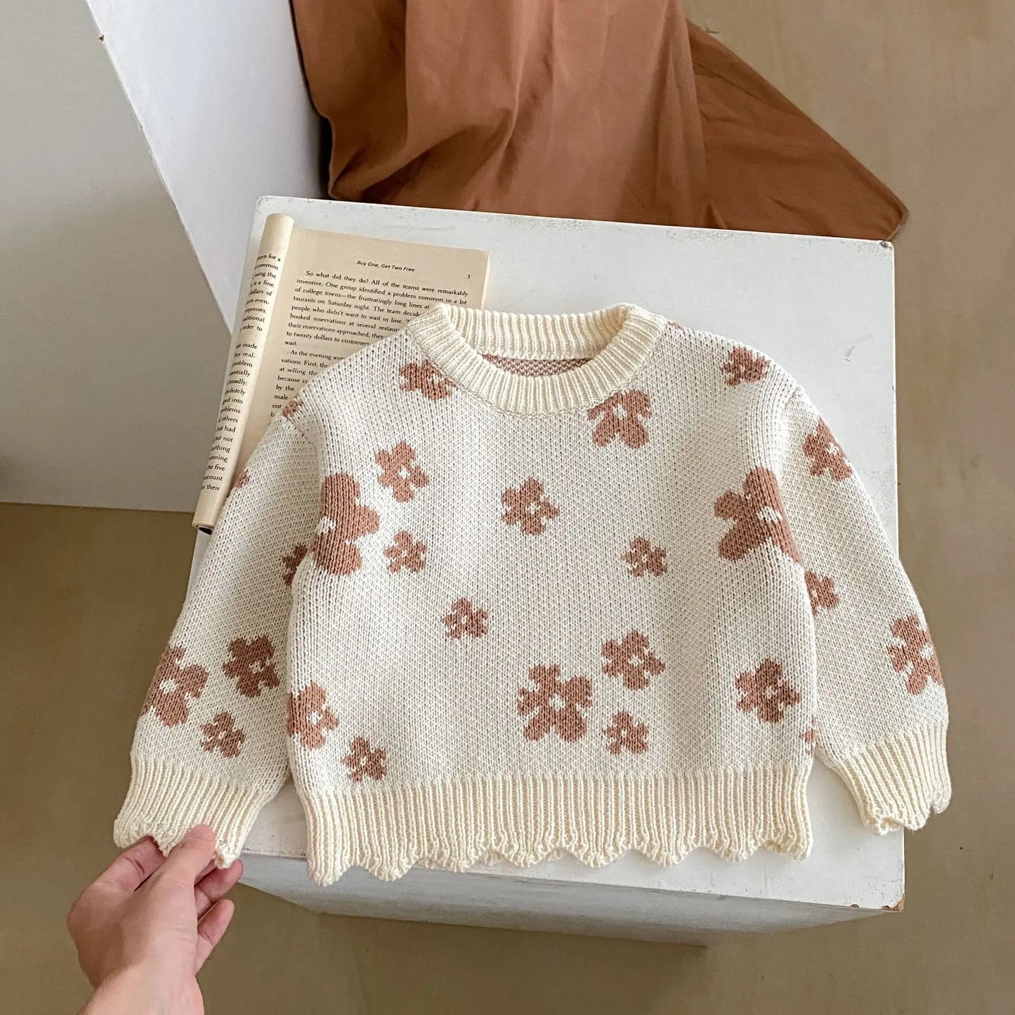 Flower Girl Sweater