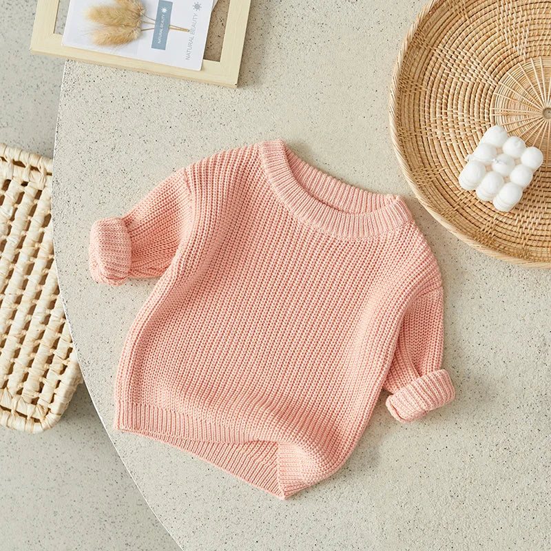 Farm Girl Knit Pullover Sweater (0-18 Months)