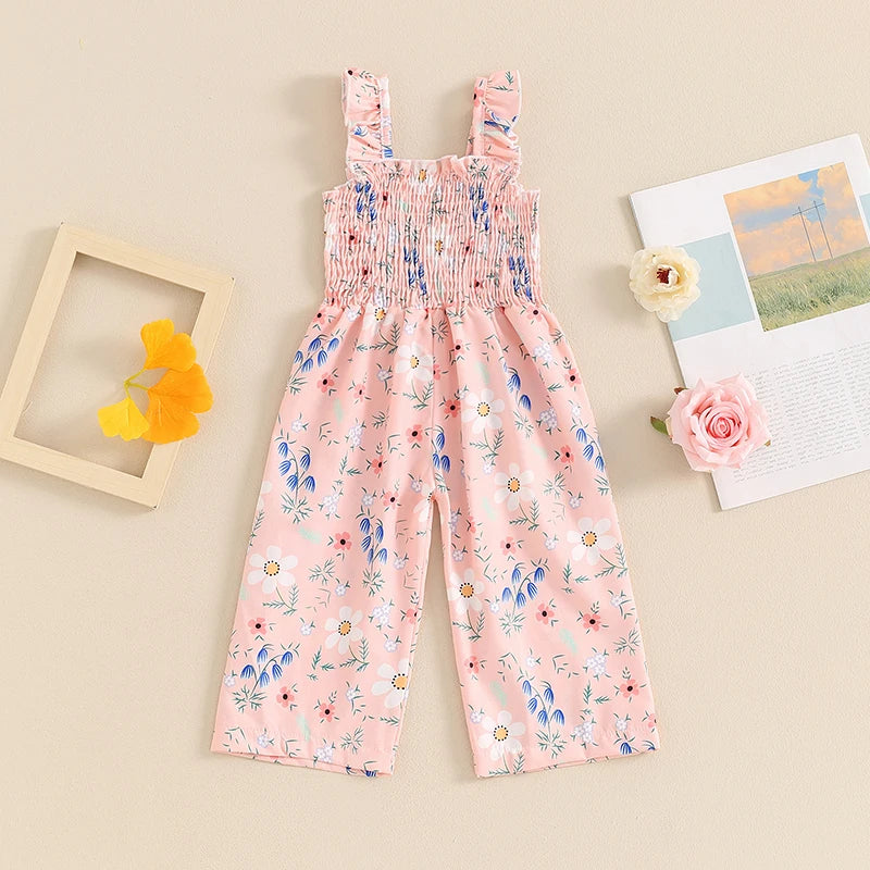 Floral Farm Girl Jumpsuit (1-4 Years)