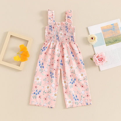 Floral Farm Girl Jumpsuit (1-4 Years)