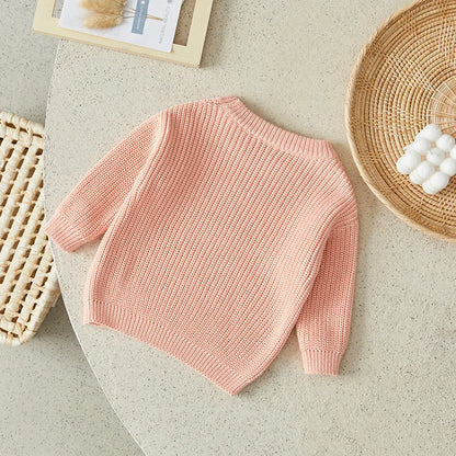 Farm Girl Knit Pullover Sweater (0-18 Months)