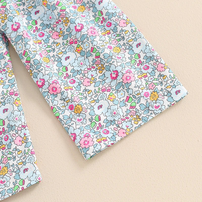 Floral Farm Girl Jumpsuit (1-4 Years)