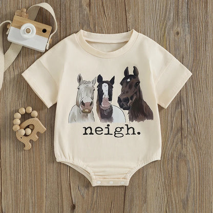 “Neigh” Onesie (0-2 Years)