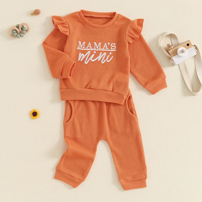 “Mama’s Mini” Two-Piece Sweat Set (0-3 Years)