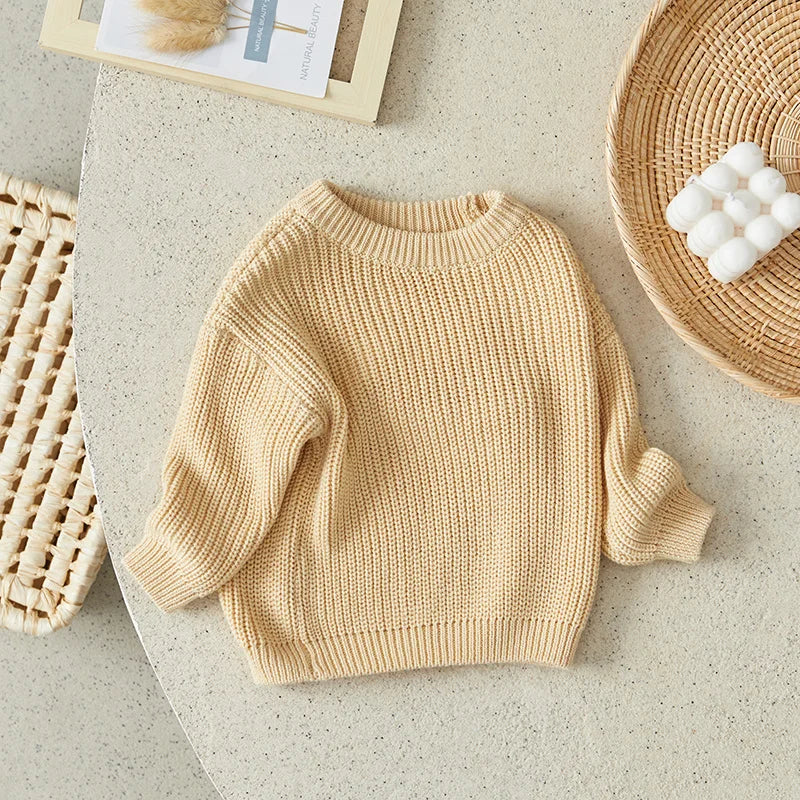 Farm Girl Knit Pullover Sweater (0-18 Months)